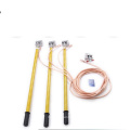 Electric Security Earth Wire  Clamp with Rod Tool  High Voltage  Grounding testing portable earthing equipment  earth wire  set